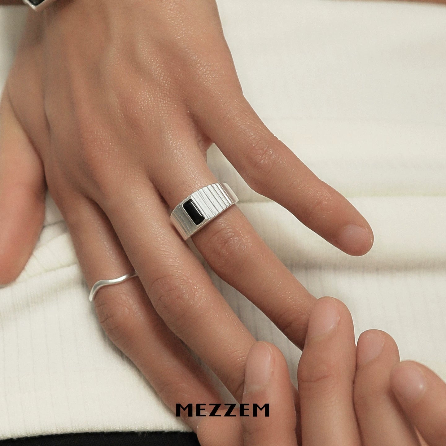 Square Stone Ring