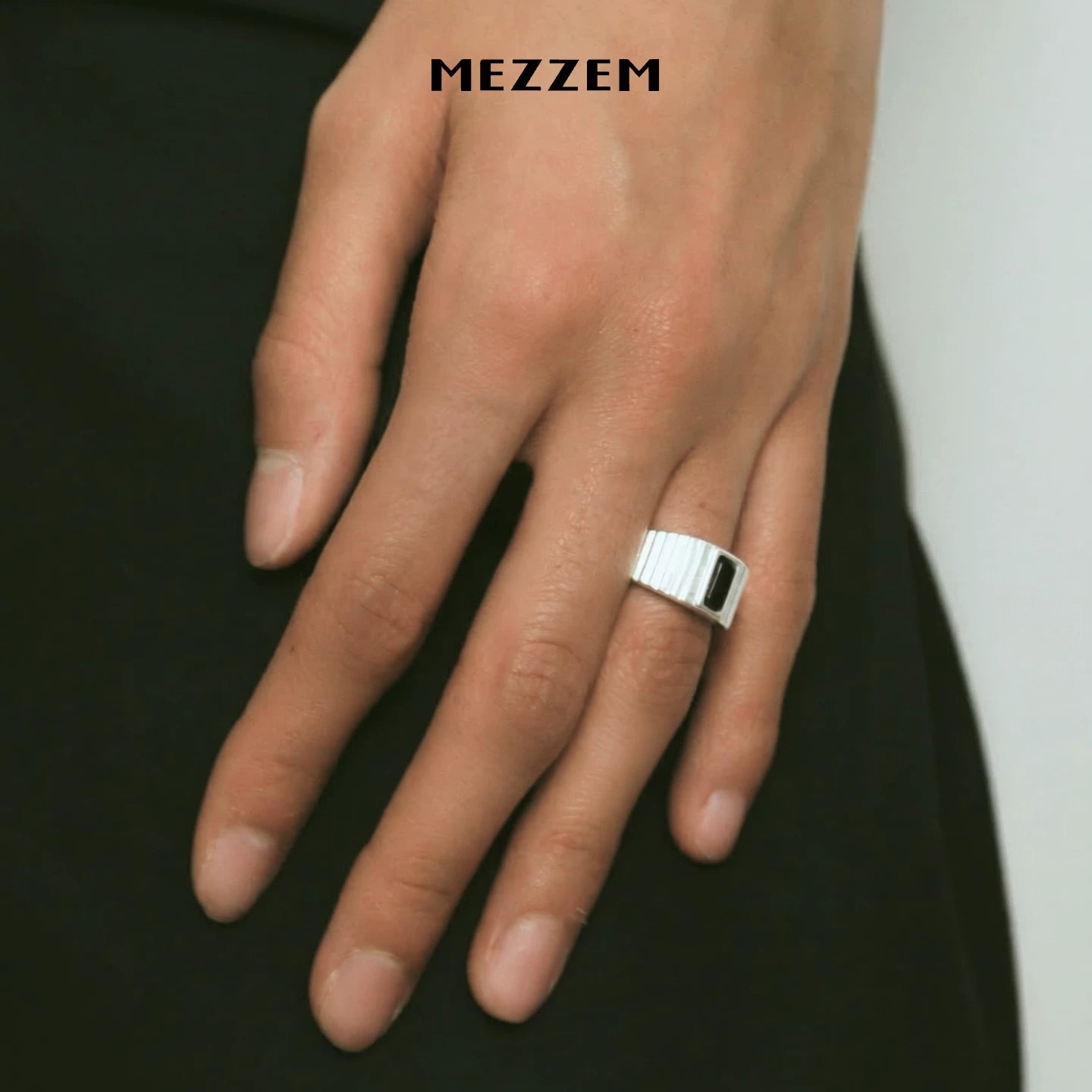 Square Stone Ring