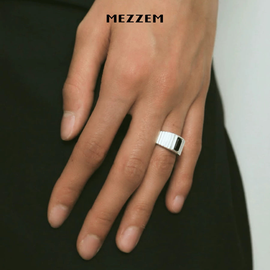 Square Stone Ring