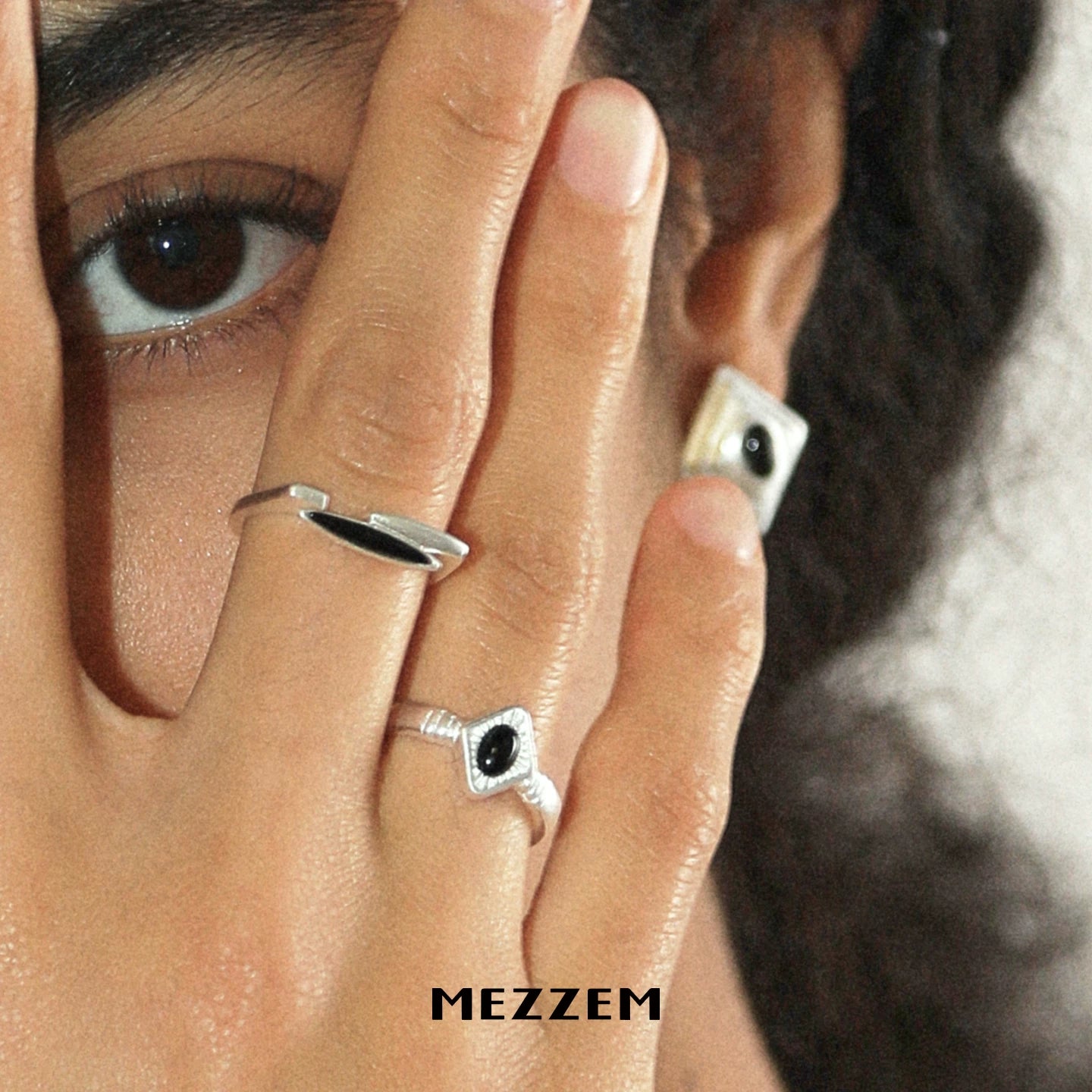 Faceted Agate Ring