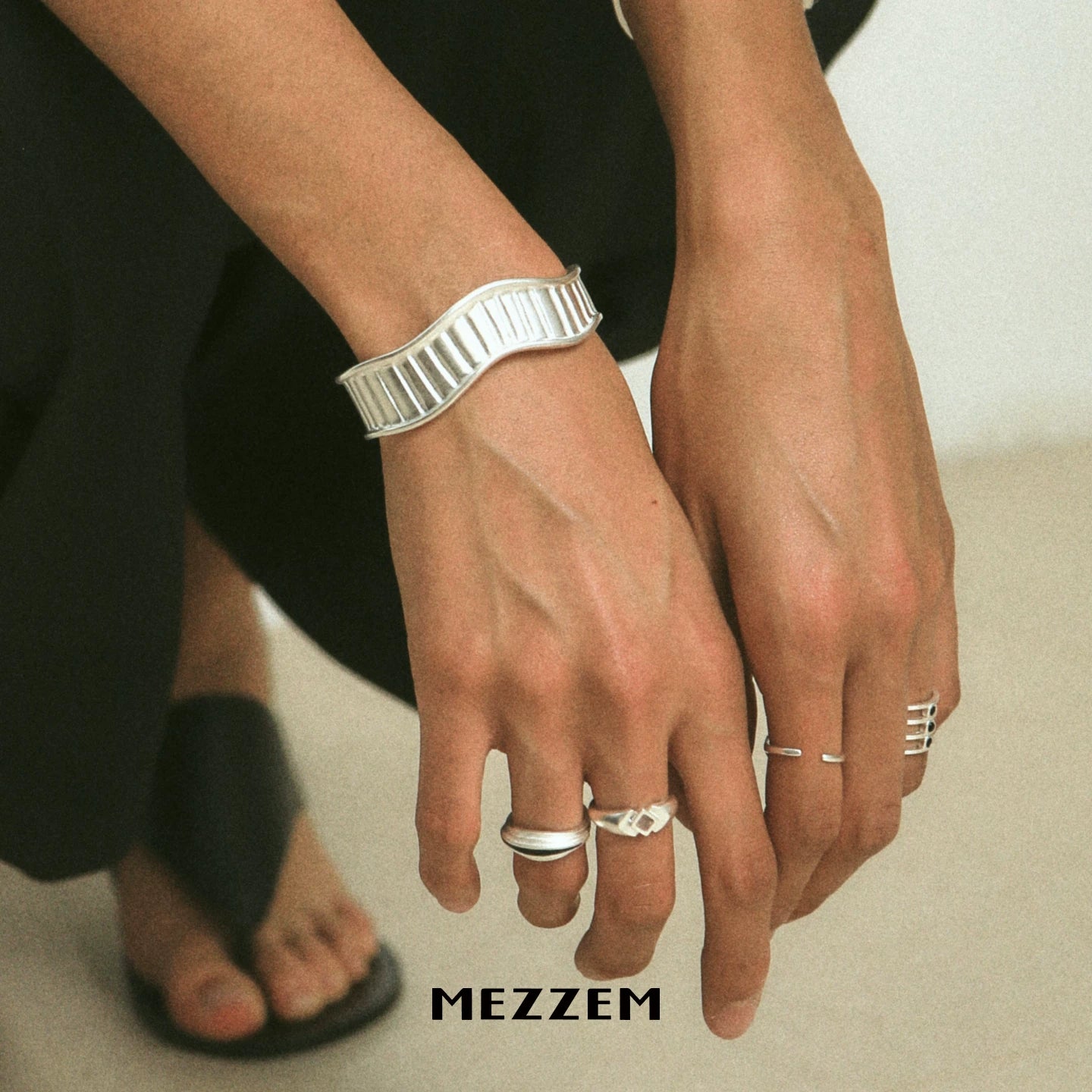 Wave Wide Bracelet