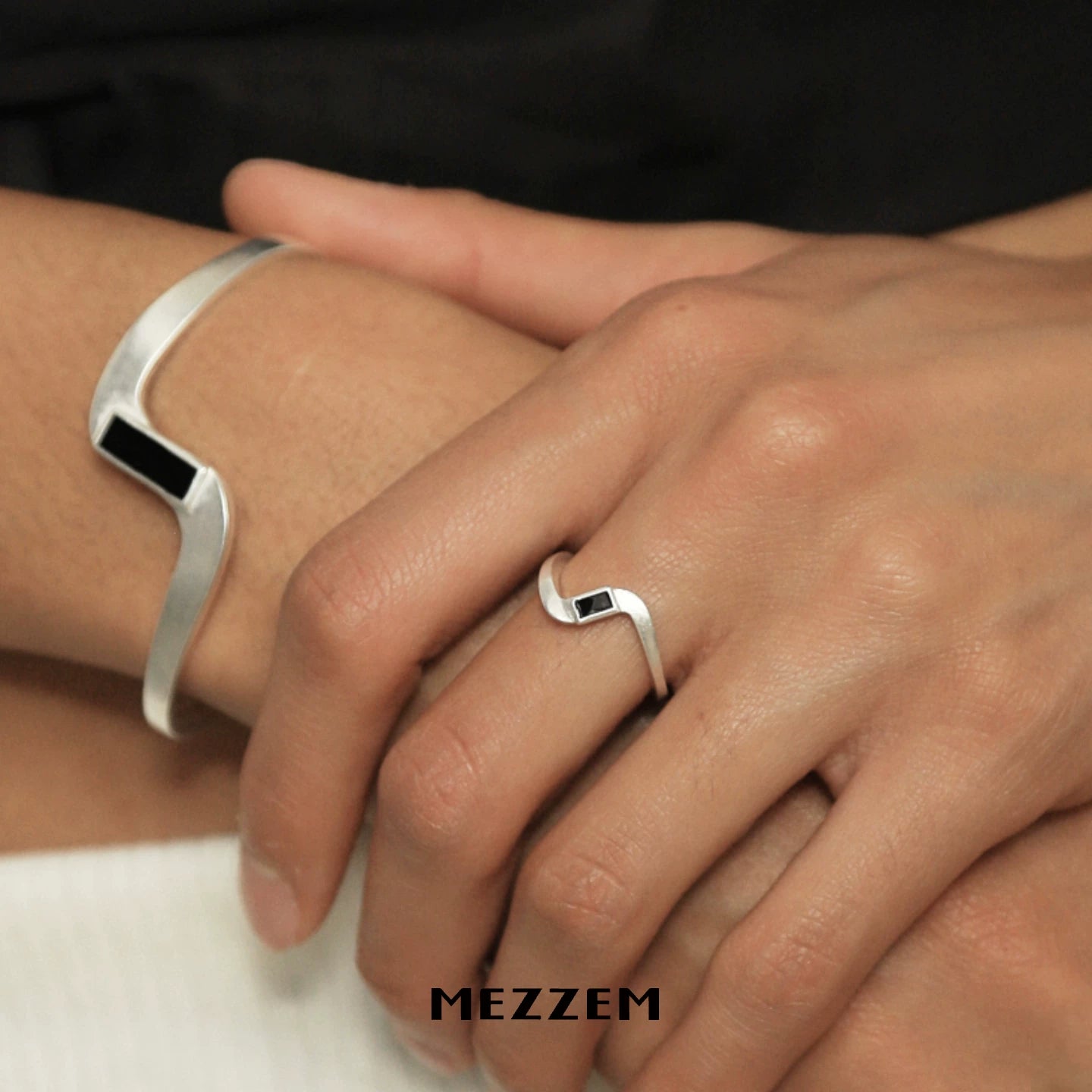 Square Agate Ring