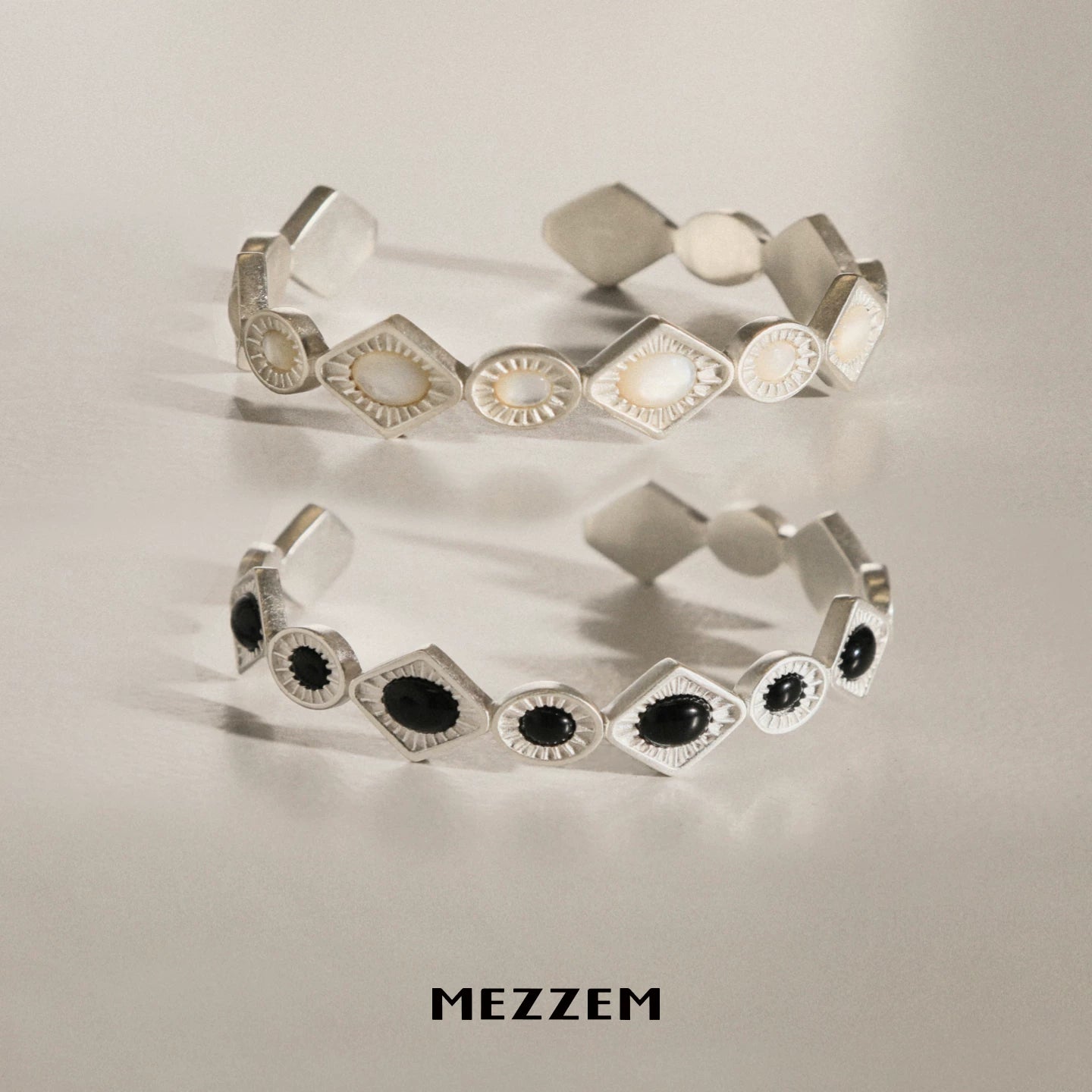 Faceted Stone Bracelet
