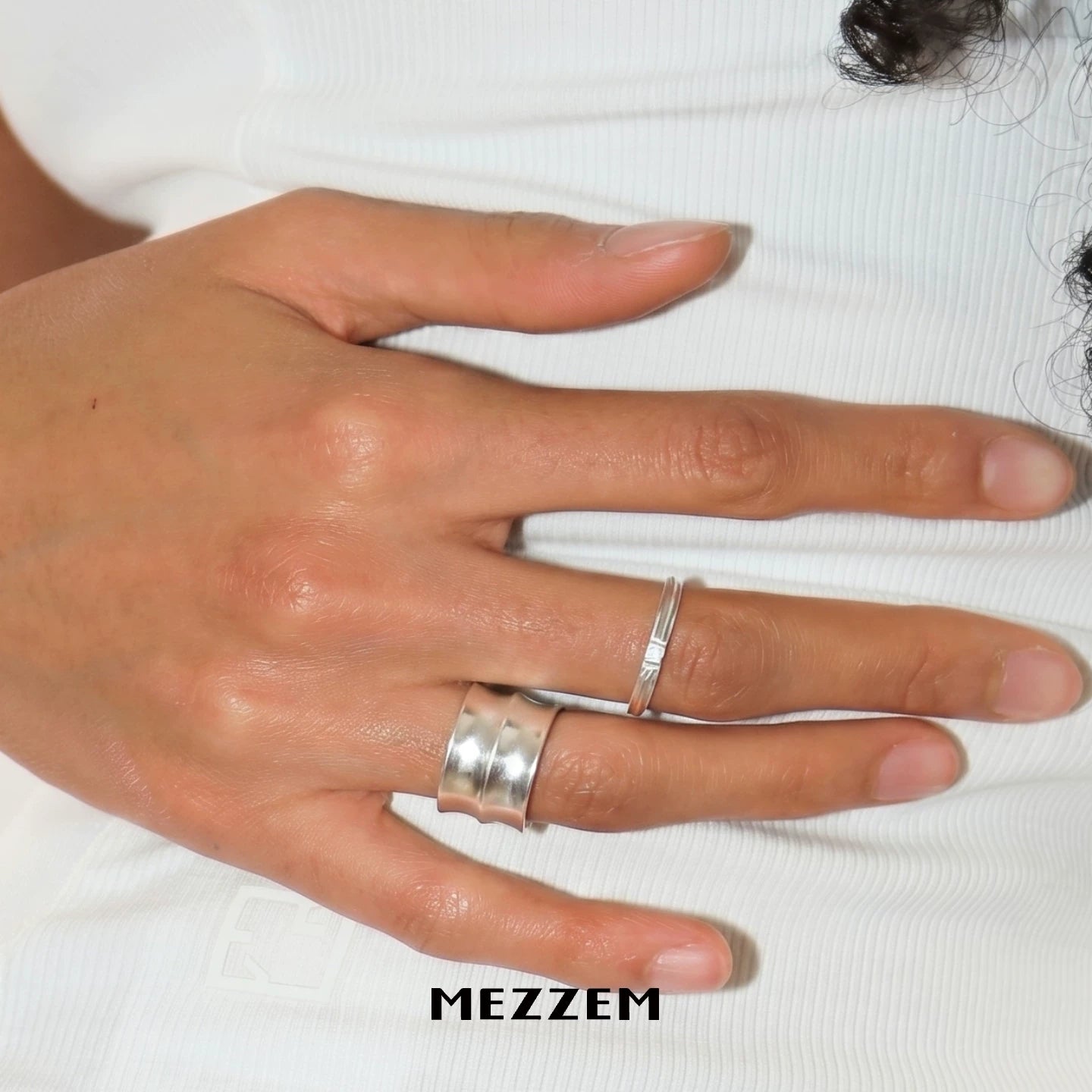 Matte Wide Ring