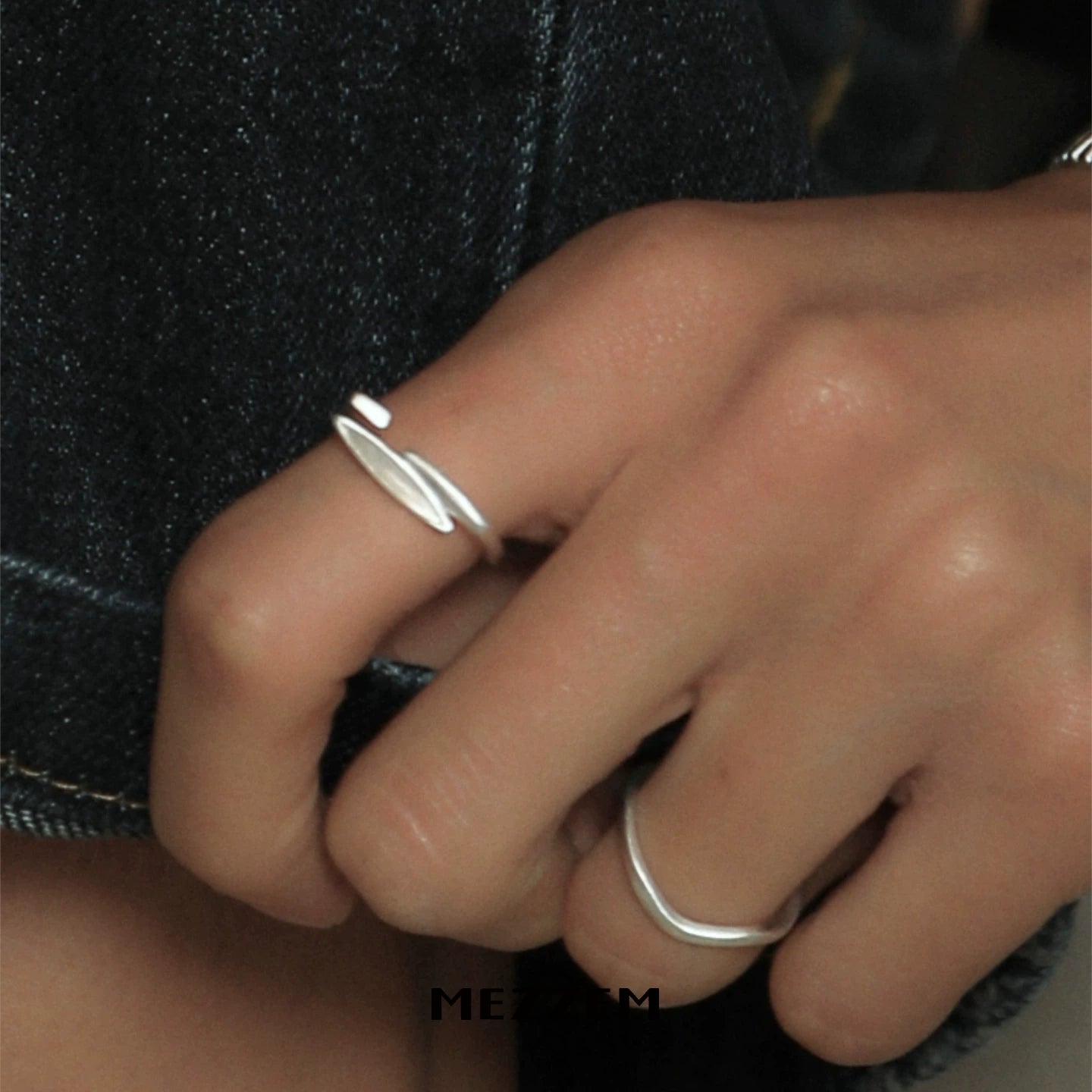 Slim Agate Ring